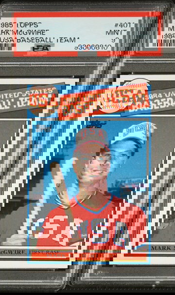 1985 Topps Mark McGwire #401 PSA 9 MINT