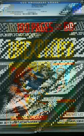 UNEXPECTED #157, CGC 8.5 VF+