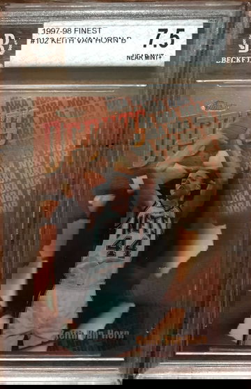 1997-98 Topps Finest Keith Van Horn Rookie BGS 7.5