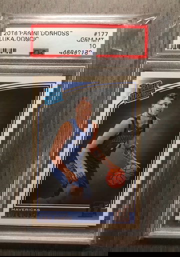 2018 donruss Luka doncic psa 10