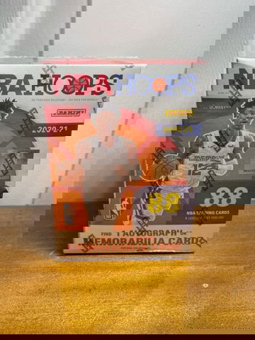 2020-21 Panini NBA Hoops Blaster Box 88 Cards