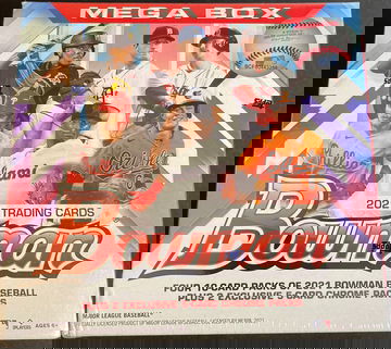 2021 bowman baseball mega box 