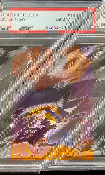 2000 Upper Deck Kobe Bryant PSA 10