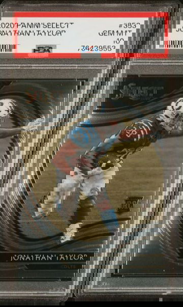 2020 Panini Select #353 Jonathan Taylor RC Rookie #353 Field Level PSA 10 Gem Mint