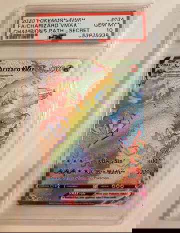 2020 Pokemon CHARIZARD #74 Champion's Path #074 PSA 10