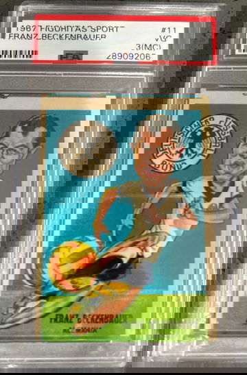 1967 Figuritas Sport Franz Beckenbauer PSA 3(MC)