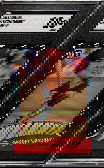 2018 Donruss Shohei Ohtani Whammy! Rare Card Perfect Condition