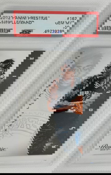 KAWHI LEONARD 2012 Panini Prestige #162 Rookie RC Clippers - PSA 10 GEM MINT