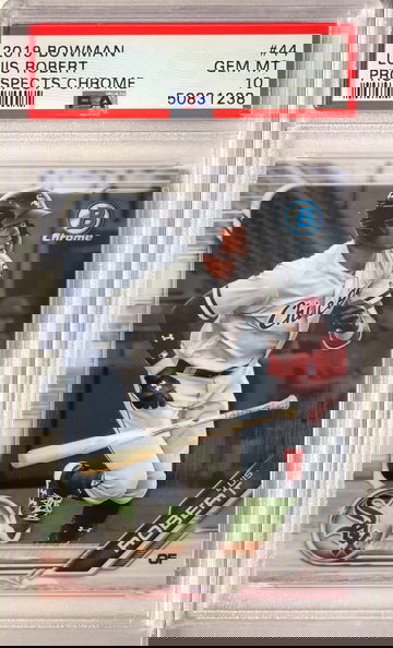 Luis Robert 2019 Bowman Chrome Prospects PSA10 Gem Mint 