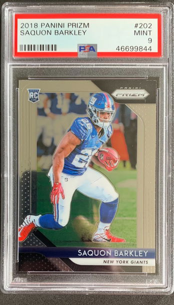 2018 Prizm Saquon Barkley PSA 9 Mint RC!