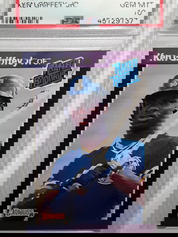 1989 Donruss Ken Griffey Jr  PSA 10