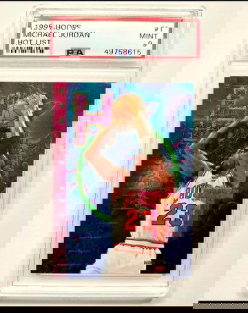 1995 Hoops Michael Jordan Hot List PSA 9 #1