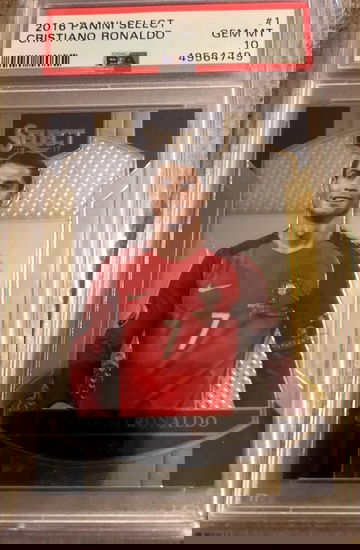 2016 Cristiano Ronaldo select psa 10