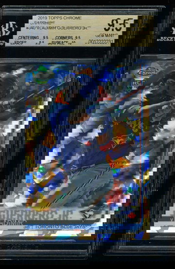 2019 Topps Chrome Sapphire #340 VLADIMIR GUERRERO, JR. Blue Jays SAPPHIRE BGS 9.5 True Gem+ All 9.5 or 10 Subs