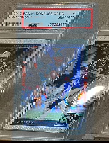 2017 Panini Donruss Optic #1 Tom Brady PSA 10