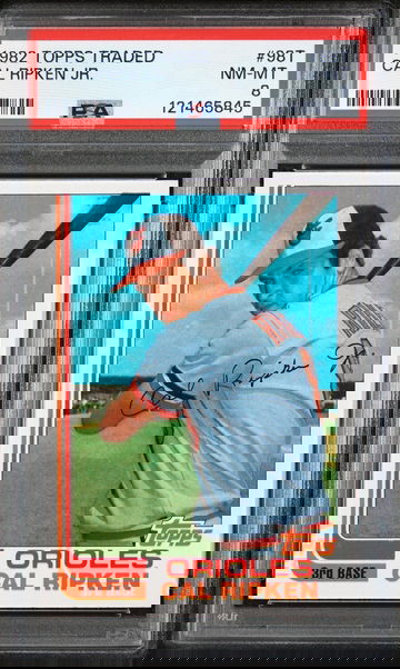 1982 Topps Traded Cal Ripken Jr. #98T PSA 8