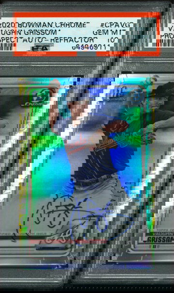 2020 Bowman Chrome Vaughn Grissom Propesct Auto Refractor