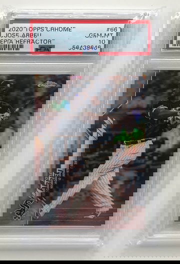 2020 Topps Chrome Jose Abreu Sepia Refractor PSA 10 Gem Mint