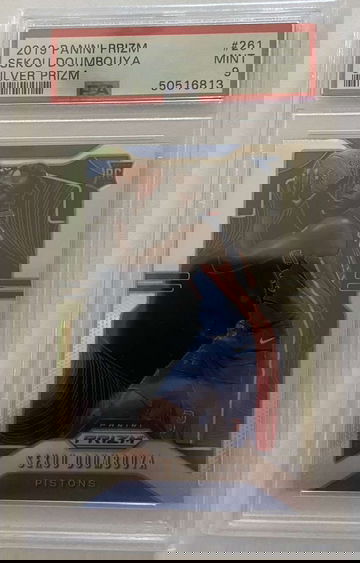 Sekou Doumbouya 2019 prizm silver 9