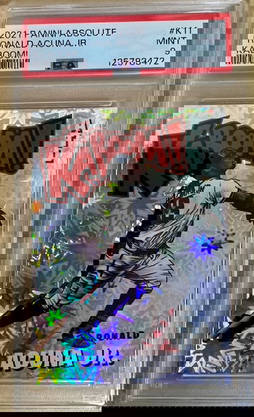 2021 Panini Absolute Kaboom Ronald Acuna Jr. 