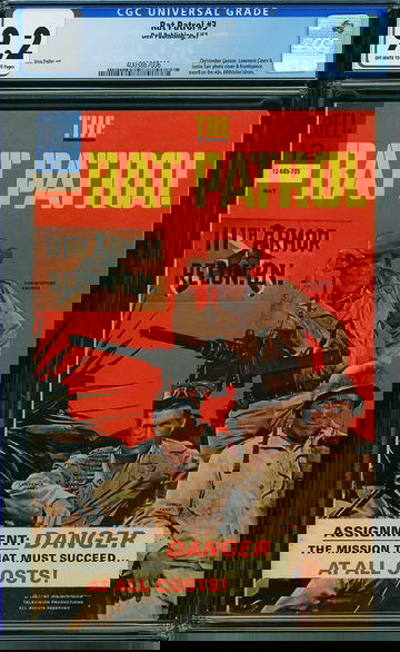 RAT PATROL #3, CGC 9.2 NM-