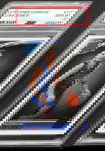 Luka Donruss rc psa 10 