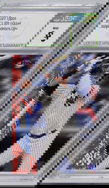 2020 Topps Clint Frazier #551 Independence Day /76 CSG 9 Mint