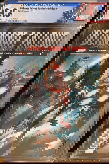 Ultimate Fallout #4 Facsimile CGC 9.8 reprints 1st Miles Morales