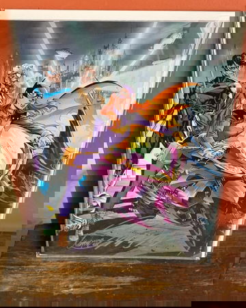 Batman 50 Campbell Virgin Variant C Campbell Auto Bat Girl Nightwing 2018