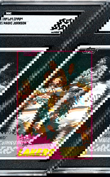 1981 Topps Magic Johnson #21 SGC 8 - just graded (BillsGridironGreats)