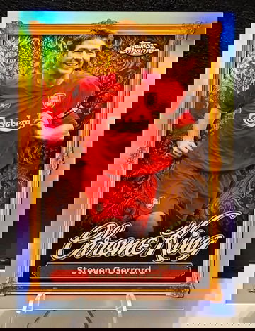 2025-26 Topps Premier League  Steven Gerrard  Liverpool  Chrome King