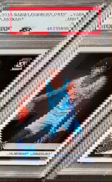 2019-20 Donruss Optic JA Morant Base PSA 10