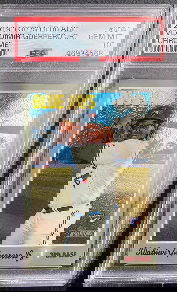 2019 Topps Heritage Vladimir Guerrero Chrome