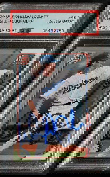 2015 Walker buehler bowman's 1st! Dodgers Ace