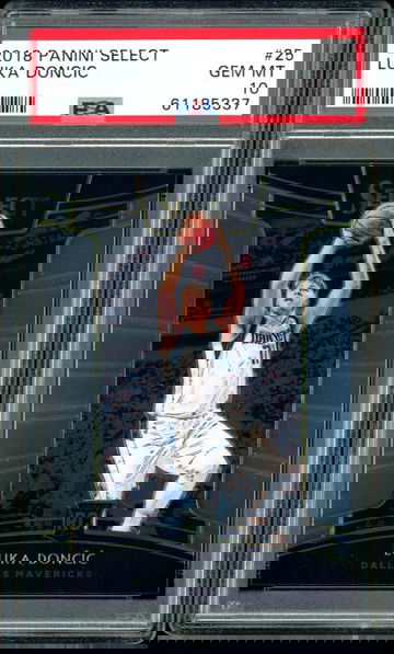 2018 Select Concourse Luka Doncic Rookie RC PSA 10 GEM-MT