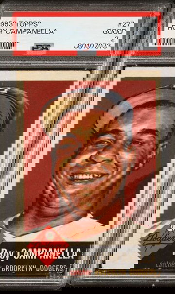 1953 Topps Roy Campanella #27 PSA 2 [BL-1.36]