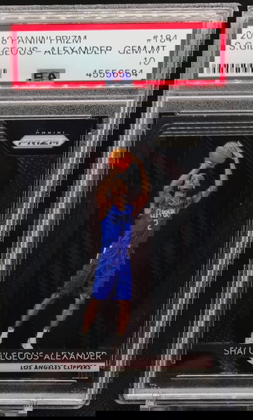 2018 Shai Gilgeous-Alexander Prizm PSA 10