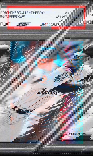 KEN GRIFFEY JR PSA 9 1995 Fleer All-Fleer 9 #7