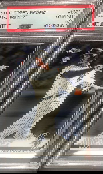 2019 Topps Chrome Eloy Jimenez PSA 10 Gem Mint