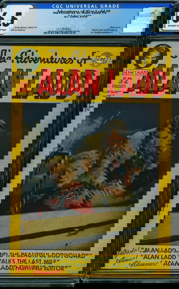 ADVENTURES OF ALAN LADD #6, CGC 6.5 FN+