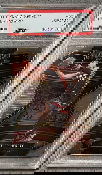 2019-20 Select Tyler Herro Concourse Base PSA 10