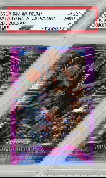 Shai Gilgeous-Alexander 2019 Prizm Purple Pulsar /35 Rookie RC