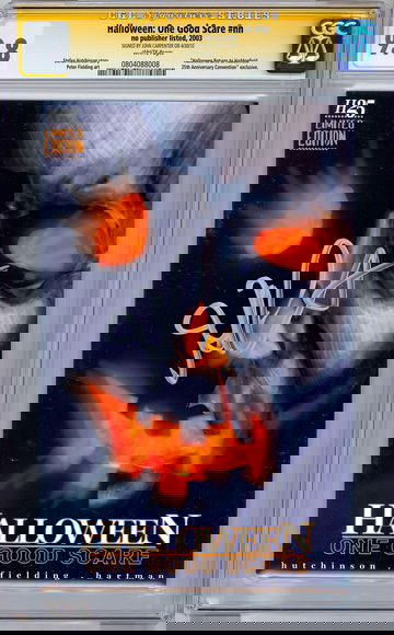 HALLOWEEN ONE GOOD SCARE #NN CGC-SS 9.8 SIGNED HORROR LEGEND JOHN CARPENTER 2003