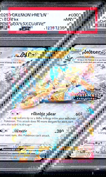 2025 Scarlet & Violet #030/131 Jolteon ex Prismatic Evolutions PSA 9