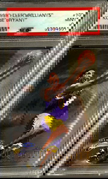 1998-99 Fleer Brilliants 3rd Year Kobe Bryant PSA 9