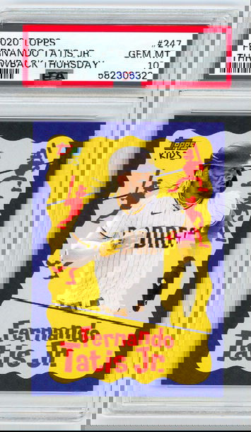 2020 Topps Throwback Thursday Fernando Tatis Jr.