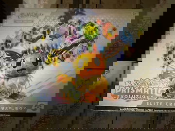 Lot 10x Sealed New Boxes Pokemon Scarlet & Violet Prismatic Evolutions ETB Elite Trainer Box