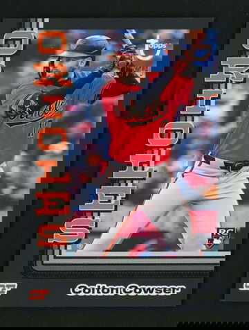 2024 Topps Brooklyn Collection Colton Cowser #25 RC /75