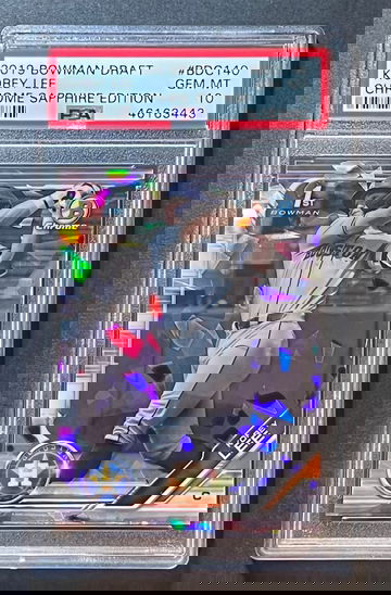 2019 Bowman Draft Chrome  Sapphire Korey Lee PSA 10