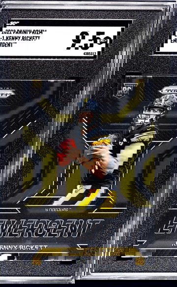 2022 Panini Prizm Emergent Kenny Pickett #E-1 RC SGC 9.5